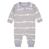 2-Pack Baby Boys Heather/Drk Grey Raglan Sleeve Romper-Gerber Childrenswear Wholesale