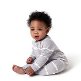 2-Pack Baby Boys Heather/Drk Grey Raglan Sleeve Romper-Gerber Childrenswear Wholesale