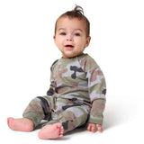 2-Pack Baby Boys Green Raglan Sleeve Romper-Gerber Childrenswear Wholesale