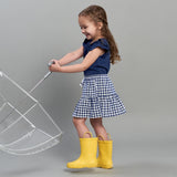 CASE of 2-Pack Infant and Toddler Girls Blue Floral Skorts-Gerber Childrenswear Wholesale