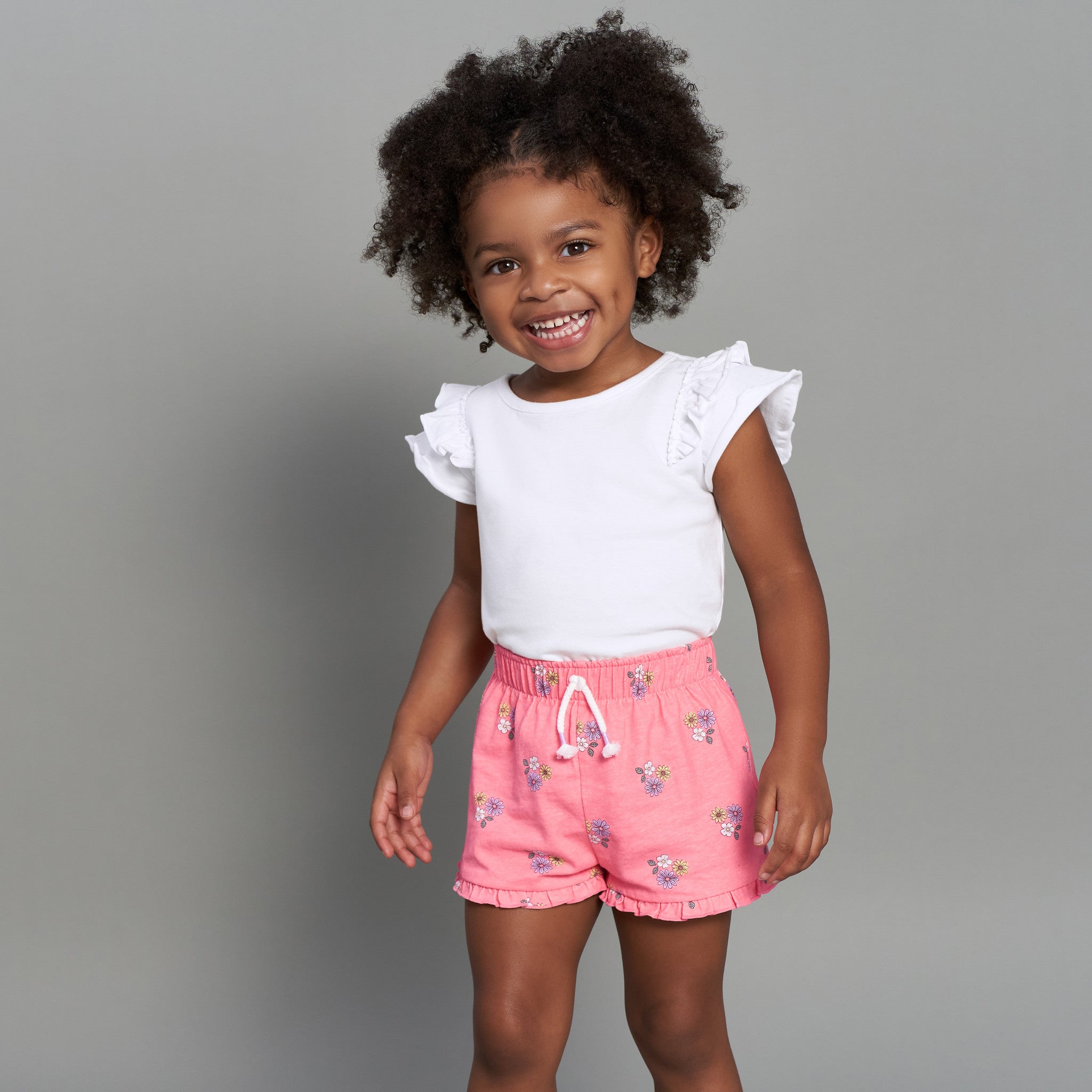 CASE of 2-Pack Baby Girls Pull-On Shorts-Gerber Childrenswear Wholesale