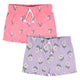 CASE of 2-Pack Baby Girls Pull-On Shorts-Gerber Childrenswear Wholesale