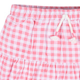 CASE of 2-Pack Infant and Toddler Girls Pink Floral Skorts-Gerber Childrenswear Wholesale
