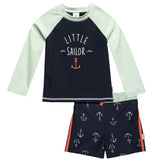 CASE of 2-Piece Toddler Boys Anchors Rashguard Set-Gerber Childrenswear Wholesale