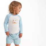 CASE of 2-Piece Toddler Boys Surf Rashguard Set-Gerber Childrenswear Wholesale