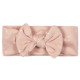 2-Piece Baby Girls Pear Floral Swaddle and Headband Set-Gerber Childrenswear Wholesale