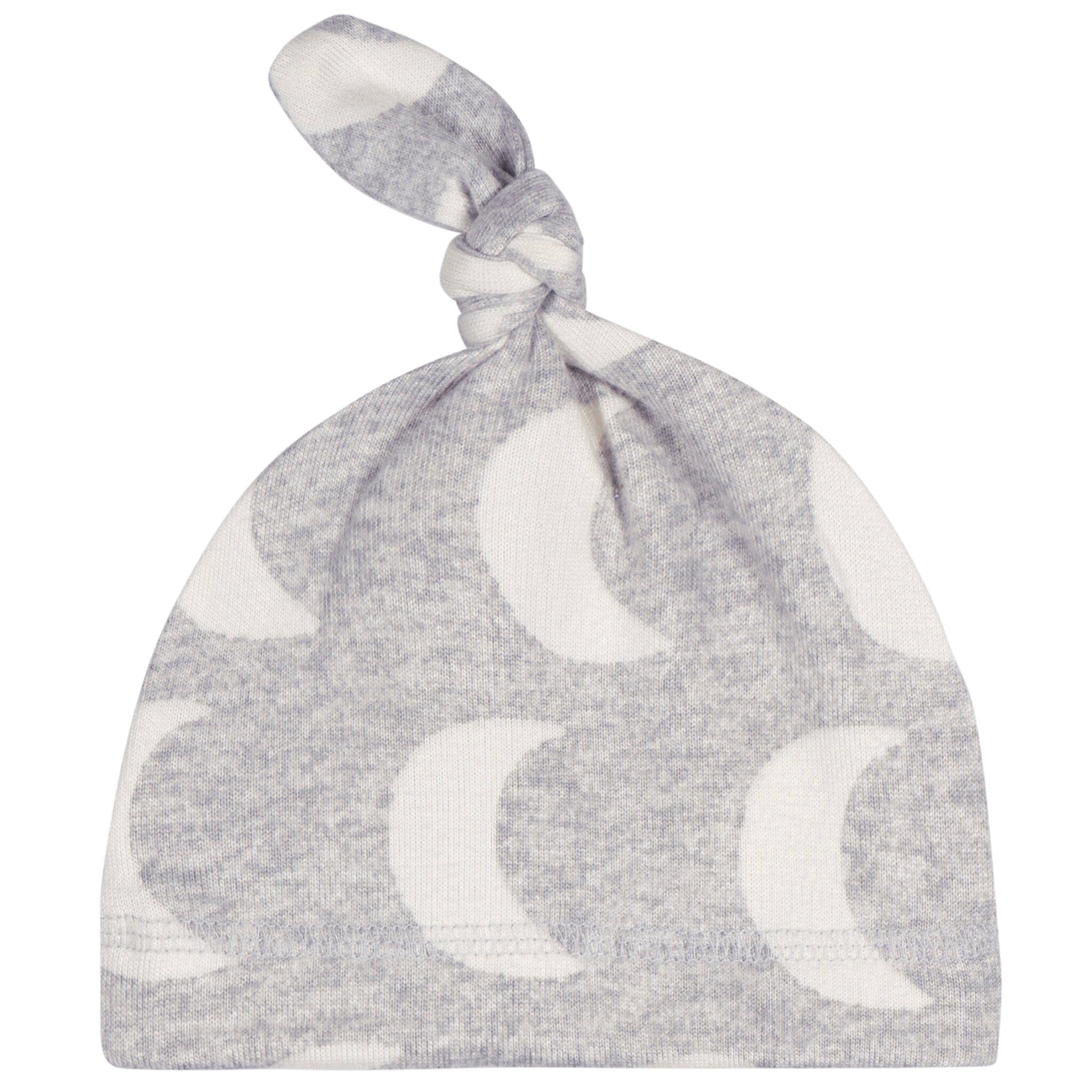 2-Piece Baby Neutral Moons Swaddle Blanket and Cap Set-Gerber Childrenswear Wholesale