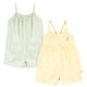CASE of 2-Piece Toddler Girls Yellow/Lemons Romper-Gerber Childrenswear Wholesale
