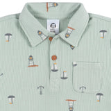 CASE of 2-Piece Toddler Boys Sea Scene Shirt & Shorts Set-Gerber Childrenswear Wholesale