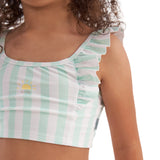 CASE of 2-Piece Toddler Girls Stripe Swimsuit-Gerber Childrenswear Wholesale