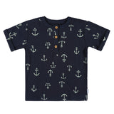 CASE of 3-Pack Toddler Boys Anchor Henley T-Shirts-Gerber Childrenswear Wholesale