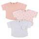 CASE of 3-Pack Toddler Girls Flower T-Shirts-Gerber Childrenswear Wholesale