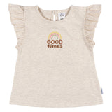 CASE of 3-Pack Toddler Girls Good Times T-Shirts-Gerber Childrenswear Wholesale