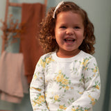 CASE of : 3-Piece Toddler Girls Yellow Roses French Terry Top, Tulle Tutu, & Legging Set-Gerber Childrenswear Wholesale