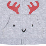 CASE of 3-Piece Baby Boys Moose Hoodie, T-Shirt & Active Pant Set-Gerber Childrenswear Wholesale