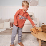 CASE of : 3-Piece Toddler Boys Grey Top, Hooded Top and Jogger-Gerber Childrenswear Wholesale