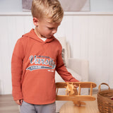 CASE of : 3-Piece Toddler Boys Grey Top, Hooded Top and Jogger-Gerber Childrenswear Wholesale