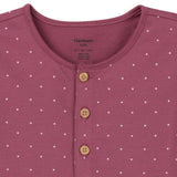 CASE of 3-Piece Toddler Girls Brown/Violet Tunics and Leggings-Gerber Childrenswear Wholesale