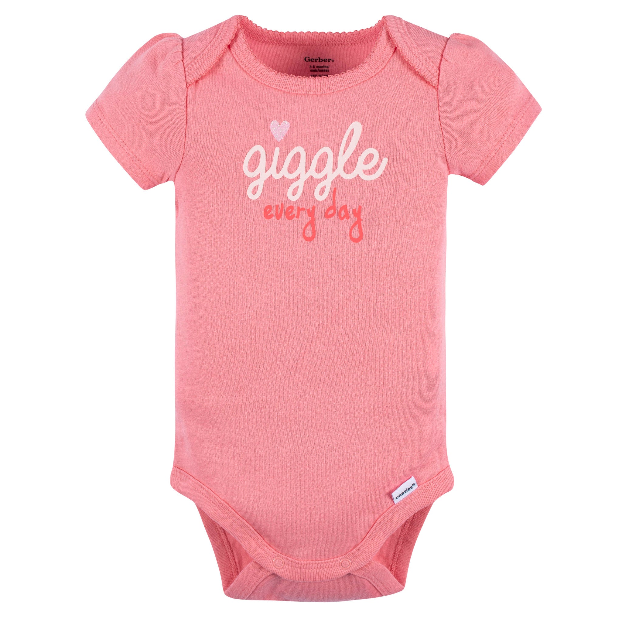 CASE of : 4-Piece Baby Girls Rainbows Onesies® Bodysuit, Tee, Skort & Pant Set-Gerber Childrenswear Wholesale