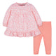 CASE of : 2-Piece/Pack Toddler Girls Leopard Long Sleeve Dress & Leggings Set-Gerber Childrenswear Wholesale