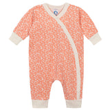 3-Piece Baby Girls Flower Pot Organic Coverall Set-Gerber Childrenswear Wholesale