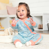 3-Piece Baby Girls Flower Pot Organic Coverall Set-Gerber Childrenswear Wholesale