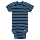 5-Pack Baby Boys Badger Organic Short Sleeve Onesies Bodysuits-Gerber Childrenswear Wholesale