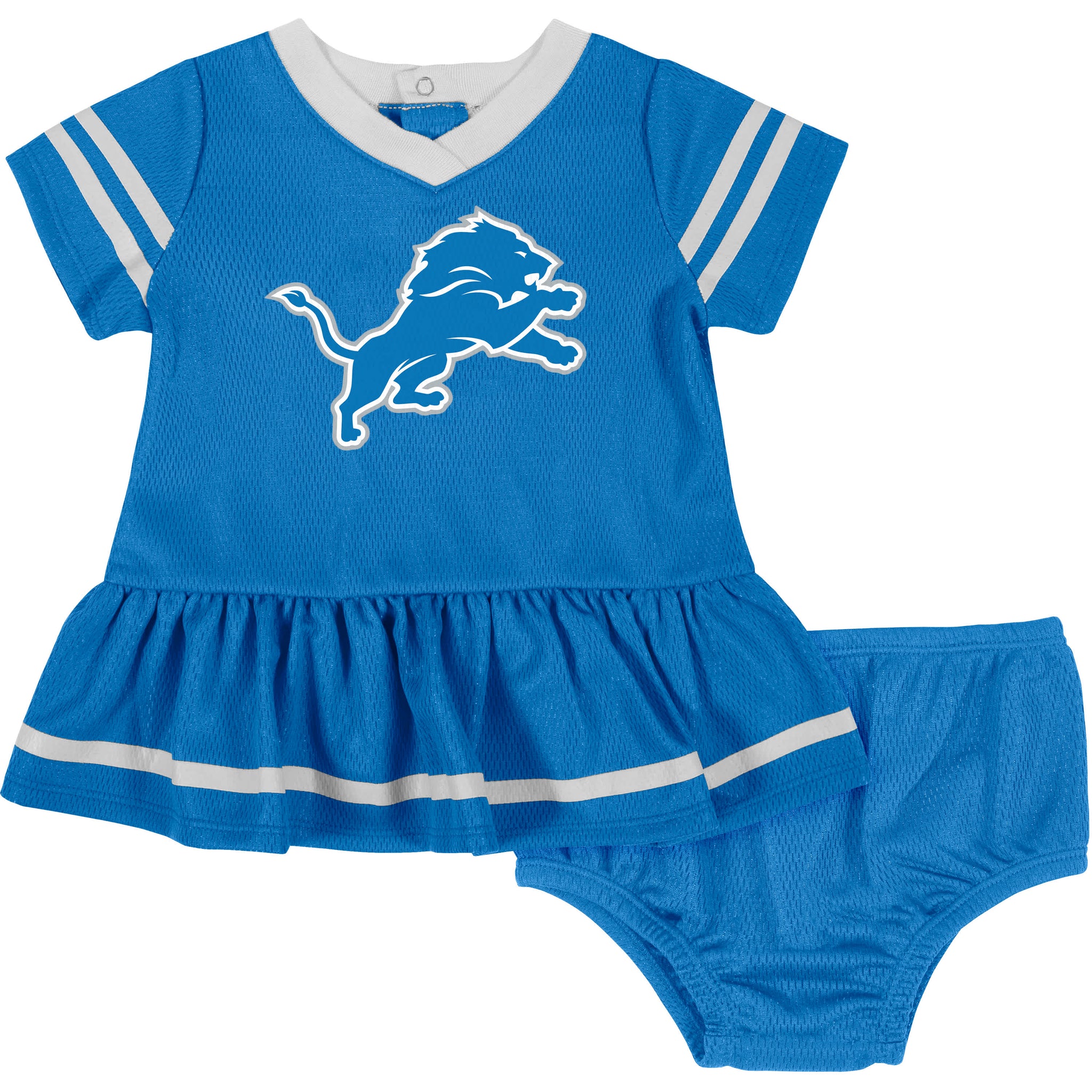 2-Piece Baby Girls Lions Dress & Diaper Cover Set-Gerber Childrenswear Wholesale