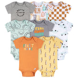 8-Pack Baby Boys Hello Friends Short Sleeve Onesies® Bodysuits-Gerber Childrenswear Wholesale