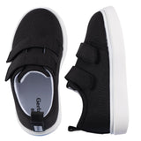 Baby Neutral Black Hook & Loop Sneaker-Gerber Childrenswear Wholesale