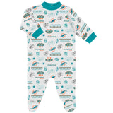 3-Piece Baby Boys Dolphins Bodysuit, Sleep 'N Play & Cap Set-Gerber Childrenswear Wholesale