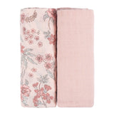 2-Pack Baby Girls Pink Swaddle Blanket-Gerber Childrenswear Wholesale