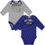 2-Pack Baby Boys Ravens Long Sleeve Bodysuits-Gerber Childrenswear Wholesale
