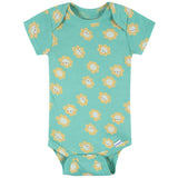 8-Pack Baby Girls Good Days Short Sleeve Onesies® Bodysuits-Gerber Childrenswear Wholesale
