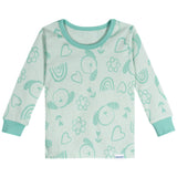 4-Piece Baby Girls Flowers Pajamas Sets-Gerber Childrenswear Wholesale