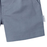 2-Pack Baby & Toddler Boys Grey and Blue Twill Shorts-Gerber Childrenswear Wholesale