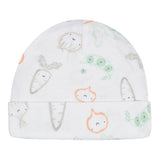 4-Pack Baby Neutral Vegetables Caps-Gerber Childrenswear Wholesale