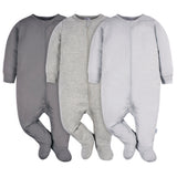 3-Pack Baby Neutral Greys Sleep 'N Plays-Gerber Childrenswear Wholesale