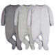 3-Pack Baby Neutral Greys Sleep 'N Plays-Gerber Childrenswear Wholesale