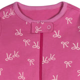 4-Pack Baby Girls Pear-Y Sweet Sleep 'N Plays-Gerber Childrenswear Wholesale