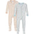 2-Pack Baby & Toddler Neutral Farm Snug-Fitting Footed Pajamas-Gerber Childrenswear Wholesale