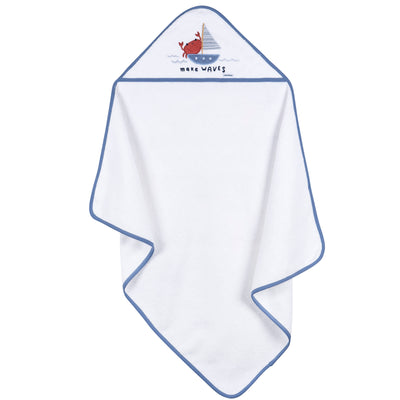 Baby Boys Little Lighthouse Hooded Towel-Gerber Childrenswear Wholesale
