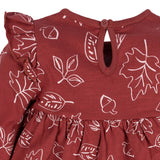 2-Pack Baby & Toddler Girls Leaves Babydoll Dresses-Gerber Childrenswear Wholesale