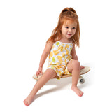 3-Pack Baby Girls Lemons Rompers-Gerber Childrenswear Wholesale