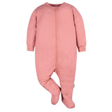 3-Pack Baby Girls Pink & Green Sleep 'N Plays-Gerber Childrenswear Wholesale