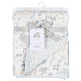 Baby Boys Blue Blanket-Gerber Childrenswear Wholesale