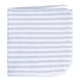 4-Piece Baby Neutral Grey Zebra Towel & Washcloths-Gerber Childrenswear Wholesale
