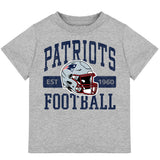 Infant & Toddler Boys Patriots Short Sleeve Tee Shirt-Gerber Childrenswear Wholesale