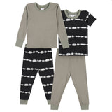 4-Piece Infant & Toddler Boys Tie Dye Stripe Snug Fit Pajamas-Gerber Childrenswear Wholesale