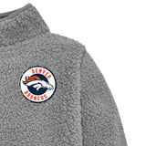 Infant & Toddler Boys Broncos 1/4 Zip Sherpa Top-Gerber Childrenswear Wholesale